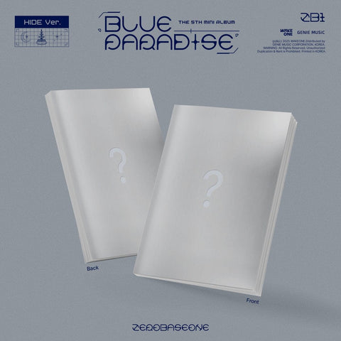 ZB1 - BLUE PARADISE (PHOTOBOOK VER.) +Applemusic POB Photocard